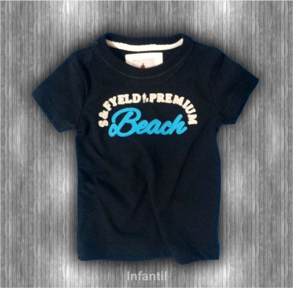 Camiseta infantil 2 à 10 anos - REF 01-016