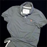 5206 - Camiseta pólo masculina slim 100% algodão