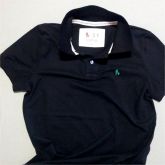5202 - Camiseta pólo masculina slim 100% algodão