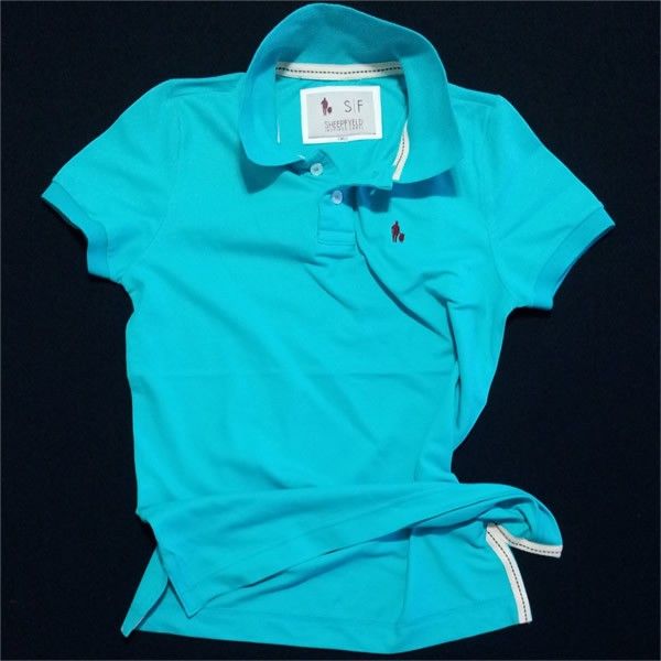 5205 - Camiseta pólo masculina slim 100% algodão