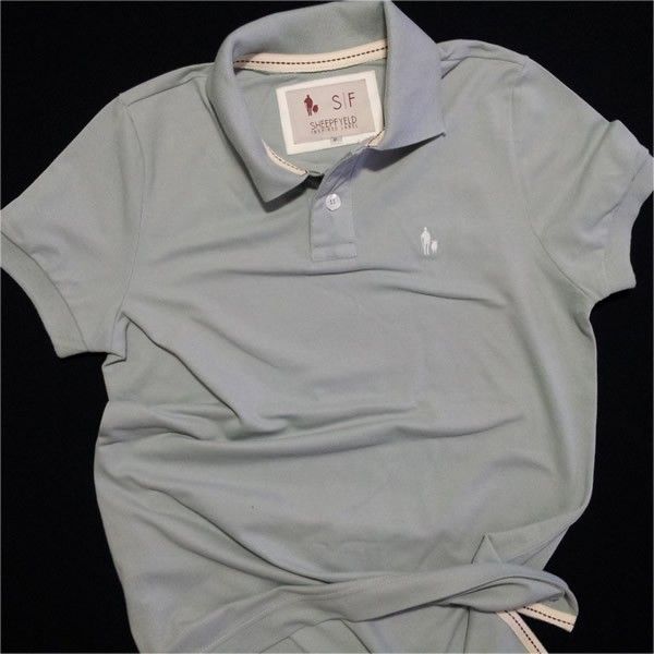 5215 - Camiseta pólo masculina slim 100% algodão
