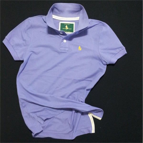 5204 - Camiseta pólo masculina slim 100% algodão