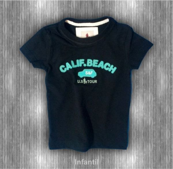 Camiseta infantil 2 à 10 anos - REF 01-017